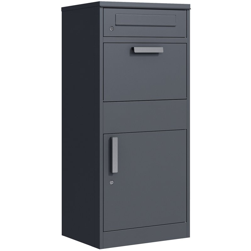 phoenix parcel safe PB1121AAK, anthracite, 61 litres, key lock
